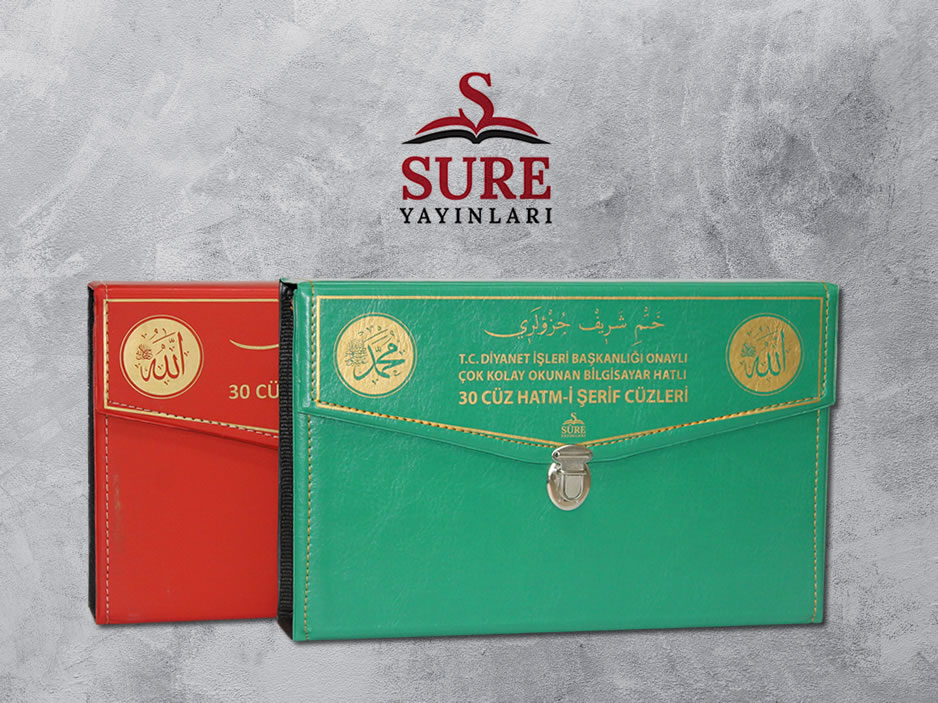 Sure Yayınları - Orta Boy 30 Cüz hatim seti Kuran, Kur'an-ı Kerim boyları, Çeşitleri, Modelleri, toptan ve perakende satış, fiyat